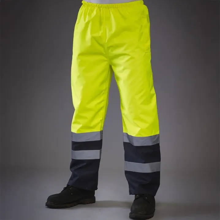 Surpantalon bicolore haute visibilité HI-VIS TWO-TONE WATERPROOF OVERTROUSERS